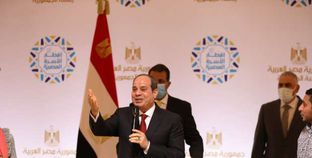 الرئيس عبد الفتاح السيسي من إفطار الأسرة المصرية