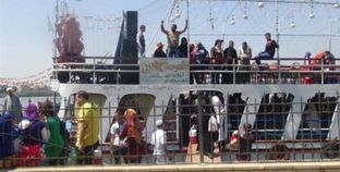 بالفيديو| رصد الأجواء الاحتفالية للمصريين على ضفاف نهر النيل