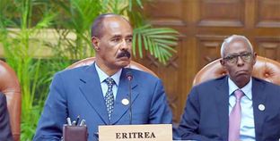 الرئيس الإريترى أسياس أفورقى خلال كلمته فى القمة