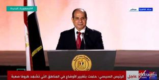 السيسي: حين لبيت نداء المصريين كان يقيني في النصر ولم أخشَ غير الله