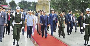 الرئيس السيسى أثناء زيارته لإندونيسيا