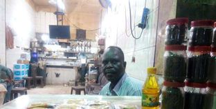 أحد المقاهى السودانية بوسط البلد