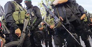 بعض عناصر كتائب القسام «الجناح العسكرى لحركة حماس»