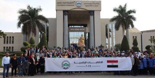 جامعة مصر للعلوم والتكنولوجيا تواصل مشاركتها فى الانتخابات