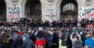 مظاهرات فى فرنسا رفضاً للشهادة الصحية