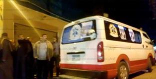 بالفيديو| خروج أول جثامين ضحايا حادث حريق محطة مصر من مشرحة زينهم