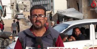 بشير جبر مراسل قناة القاهرة الإخبارية في خان يونس