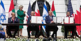 توقيع اتفاق السلام بين إسرائيل والإمارات والبحرين في البيت الأبيض