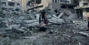 آثار العدوان الإسرائيلي على غزة