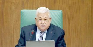 الرئيس الفلسطينى محمود عباس أبو مازن خلال كلمته