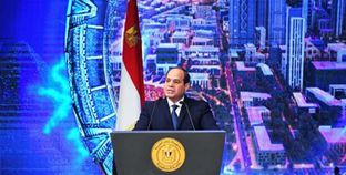 الرئيس عبدالفتاح السيسى خلال كلمته بافتتاح المؤتمر القومى للبحث العلمى