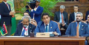 رئيس المجلس الرئاسى الليبى خلال كلمته فى قمة القاهرة  اليوم