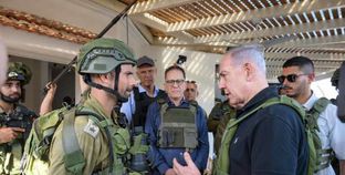 نتنياهو مع جنود جيش الاحتلال الإسرائيلي