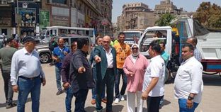 نائب محافظ القاهرة يقود حملة إزالة اشغالات