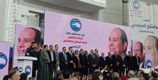 مؤتمر مستقبل وطن لدعم المرشح الرئاسي عبد الفتاح السيسي