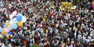 ملايين المصريين أدوا صلاة العيد فى الساحات والمساجد