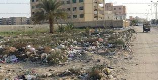 القمامة تحاصر مدارس مدينة المستقبل