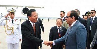 الرئيس عبدالفتاح السيسى فى زيارة سابقة إلى الصين
