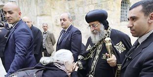 البابا تواضروس أثناء زيارته إلى القدس