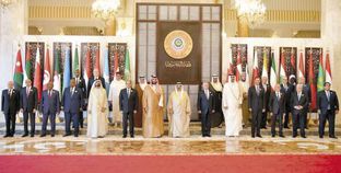 صورة للزعماء العرب فى القمة العربية بمملكة البحرين