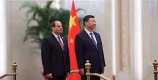 السيسي مع الرئيس الصيني
