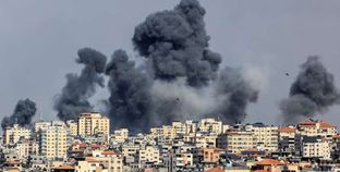 قصف الاحتلال لقطاع غزة الفلسطيني