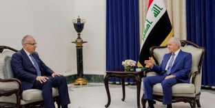 الرئس العراقي يستقبل وزير الري المصري