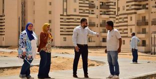 قيادات الاسكان يتفقدون مشروعات المبادرة الرئاسية سكن لكل المصريين بأكتوبر الجديدة