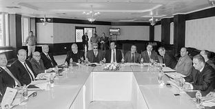 اجتماع سابق المجلس الاستشارى لأندية القضاة «صورة أرشيفية»