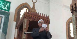 وكيل أوقاف الإسكندرية يلقى الخطبة المكتوبة من مسجد الهدى بمنطقة العامرية