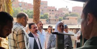 نائب محافظ القاهرة تتابع حل أزمة الغاز