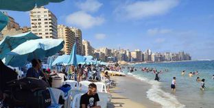 شاطئ في الإسكندرية