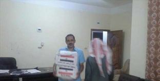 بالصور| "الإخاء" توزع 600 كرتونة مواد غذائية "من الجيش" في جنوب سيناء