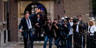 هكذا ودع ‎رئيس الوزراء الهولندي مارك روتة منصبه