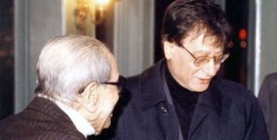 محمود درويش مع نجيب محفوظ