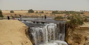 شلالات محمية وادى الريان فى الفيوم