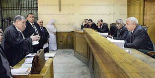 جنايات القاهرة أثناء نظر قضية رشوة مجلس الدولة