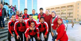 فعاليات أسبوع شباب الجامعات الـ 12 المنعقد في جامعة كفر الشيخ