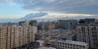 سُحب فى الإسكندرية وتوقعات بهطول أمطار على المدينة