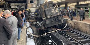 حادث قطار محطة مصر
