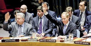 جلسة بمجلس الأمن لمناقشة ما يحدث فى سوريا «أ. ف. ب»