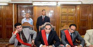 إحدى جلسات محاكمة المتهمين فى اقتحام السجون والهروب من «وادى النطرون»