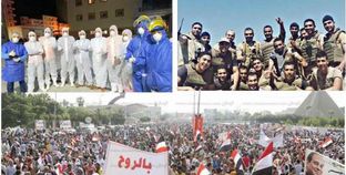 القوات المسلحة والأطباء جيوش مصر لمواجهة الإرهاب وكورونا