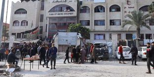 خروج مستشفى الأمل في غزة عن الخدمة