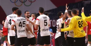 لاعبي منتخب مصر لكرة اليد