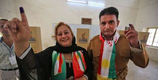 أكراد يصوتون على استفتاء انفصال كردستان