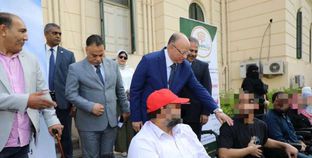 محافظ القاهرة يدعم ذوي الاحتياجات الخاصة