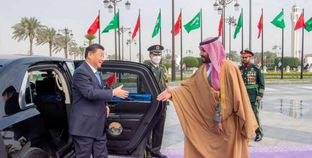 استقبال ولي العهد السعودي للرئيس الصيني