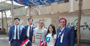 حملة «دعم مصر» بحدائق القبة: «موجودين طوال أيام الانتخابات لمساعدة الناخبين»