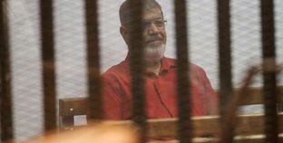 «مرسى» فى إحدى جلسات محاكمته